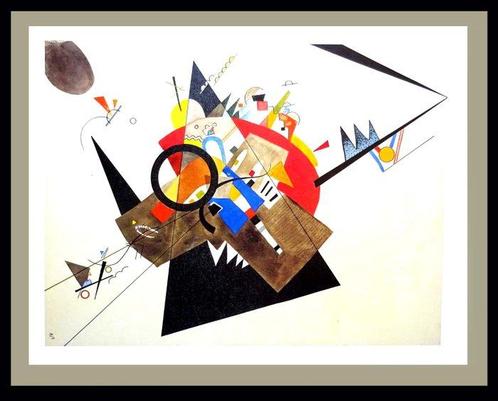 Wassily Kandinsky - Schwarzes Dreieck 1923, Antiek en Kunst, Antiek | Meubels | Stoelen en Banken