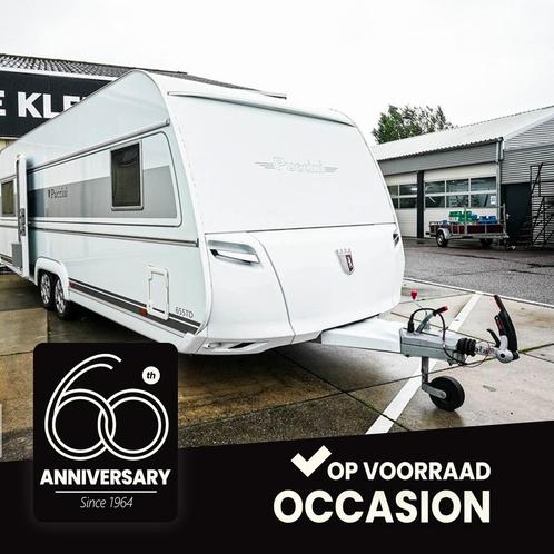 Tabbert PUCCINI 655 TD, Caravans en Kamperen, Caravans, 1500 - 2000 kg, Koelkast, Magnetron, Ringverwarming, tot en met 4, 8 meter en meer