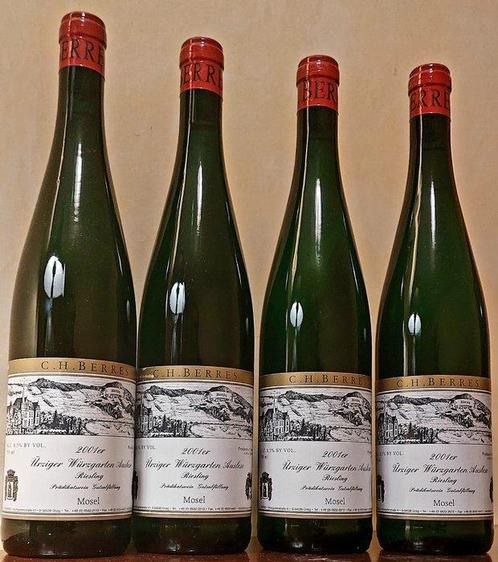 2001 C.H Berres Riesling Urziger Wurzgarten - Moezel Auslese, Verzamelen, Wijnen