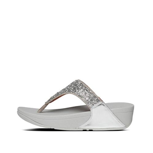 -0% FitFlop  FitFlop Lulu shimmerfoil toe-thongs  maat 37, Kleding | Dames, Schoenen, Nieuw, Verzenden