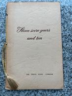 The Press Club – London, Verzenden, Europa, 20e eeuw of later, Gelezen