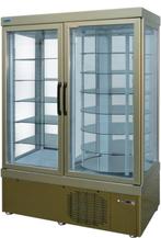 Gebaksvitrine met roterende platen en roosters HorecaTraders, Zakelijke goederen, Horeca | Keukenapparatuur, Verzenden, Nieuw in verpakking