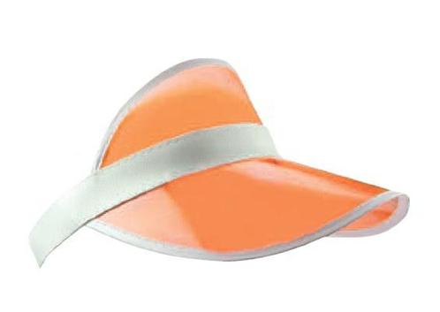 Oranje zonneklep petje/hoedje transparant - Feesthoeden ov.., Hobby en Vrije tijd, Feestartikelen, Verzenden