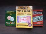 Wereld. - 3 vintage Krause Banknote Catalogs - USA , World
