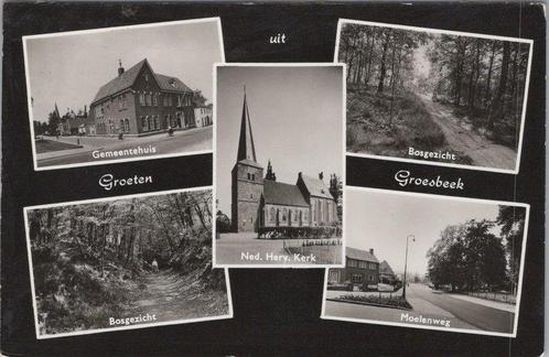 GROESBEEK - Meerluik Groeten uit Groesbeek, Verzamelen, Ansichtkaarten | Nederland, Verzenden