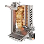 GGM Gastro | Gas kebabrobot - 14 branders - V-vorm - max. |, Verzenden