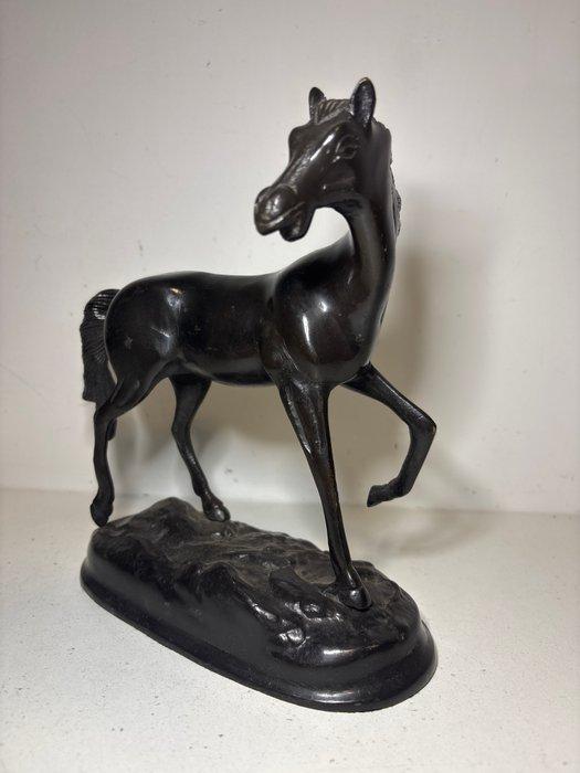 sculptuur, Paard - 19.5 cm - Brons, Antiek en Kunst, Curiosa en Brocante