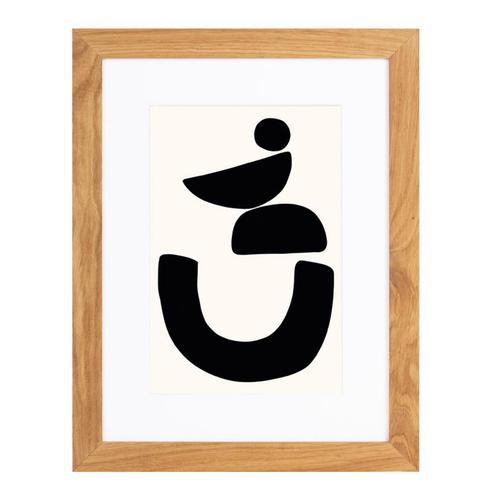 Vintlux Fotolijst Vesterby Massive - Eiken Naturel 60x90 cm, Huis en Inrichting, Woonaccessoires | Lijsten