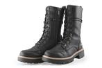 Mustang Veterboots in maat 39 Zwart | 10% extra korting, Kleding | Dames, Schoenen, Verzenden, Zwart, Overige typen, Zo goed als nieuw