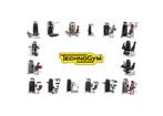 Technogym selection white kracht set | machines | complete, Ophalen of Verzenden, Nieuw, Overige typen