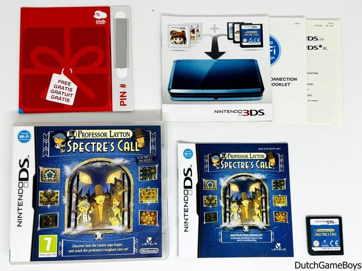 Nintendo DS - Professor Layton And The Spectres Call - UKV, Spelcomputers en Games, Games | Nintendo DS, Gebruikt, Verzenden