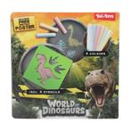 World of Dinosaurs Stoepkrijt Dino  van €3,99 voor €2,79, Ophalen of Verzenden, Nieuw
