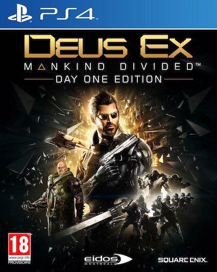 Deus Ex Mankind Divived (PS4 Games) (Playstation 4), Spelcomputers en Games, Games | Sony PlayStation 4, Zo goed als nieuw, Ophalen of Verzenden