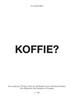 Koffie? 9789082455205 Aaf Brandt Corstius, Boeken, Verzenden, Zo goed als nieuw, Aaf Brandt Corstius