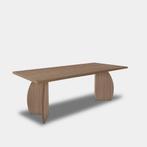 Tafel Boomstam Eikenhout  Set Driehoek  220x100, Huis en Inrichting, Nieuw