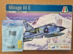 Italeri 2634 Dassault Mirage III E 1:48 + resin schietstoel, Verzenden, Nieuw, Italeri