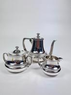 Orfèvrerie Wiskemann - Koffieservies (3) - Godrons -, Antiek en Kunst