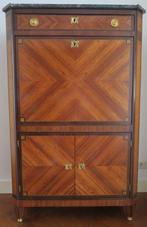 Secrétaire à abattant - Amaranth, Parquetry of precious wood, Antiek en Kunst