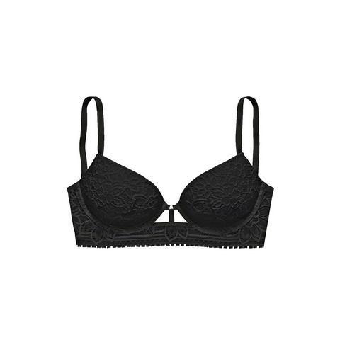 Lascana Push-up-bh met beugel van florale jacquardkant,, Kleding | Dames, Ondergoed en Lingerie, Verzenden