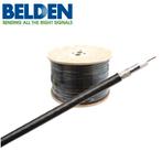 Belden Coaxkabel H125 PVC kleur zwart, Ophalen of Verzenden, Nieuw, Tv-kabel