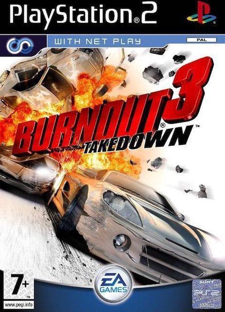 Burnout 3 Takedown (PS2 Games) (Playstation 2), Spelcomputers en Games, Games | Sony PlayStation 2, Zo goed als nieuw, Ophalen of Verzenden