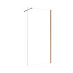 Inloopdouche 110x200 8mm Nano glas Copper serie Silvio, Verzenden, Nieuw