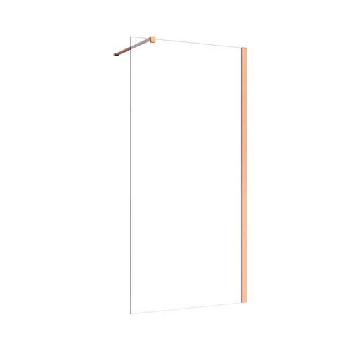 Inloopdouche 110x200 8mm Nano glas Copper serie Silvio, Doe-het-zelf en Verbouw, Sanitair, Verzenden