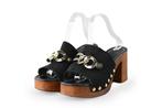 Nelson Slippers in maat 41 Zwart | 10% extra korting, Kleding | Dames, Schoenen, Slippers, Verzenden, Zwart, Zo goed als nieuw