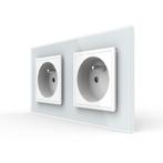 Livolo | Wit | SR+SR | French | Wandcontactdoos, Ophalen of Verzenden, Nieuw