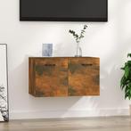 vidaXL Wandkast 60x36,5x35 cm bewerkt hout gerookt, Huis en Inrichting, Kasten | Overige, Verzenden, Nieuw