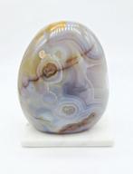 Agaat Sculptuur Pastelkleur (zie filmpje), Ophalen of Verzenden