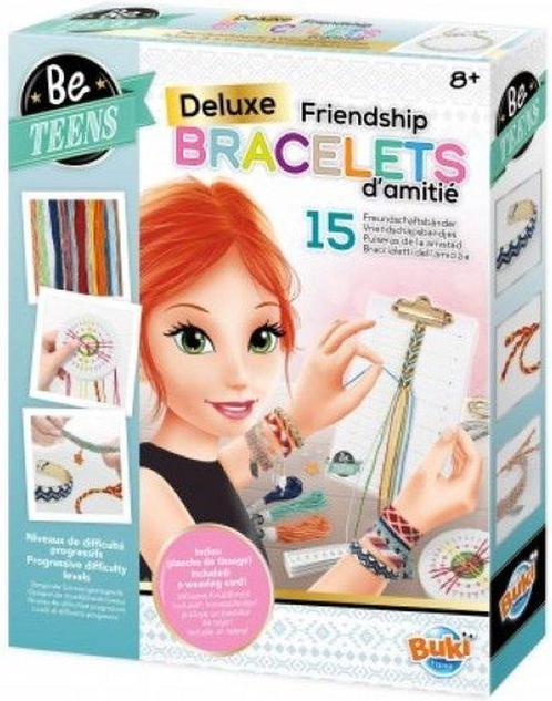BUKI-VRIENDSCHAPSARMBANDJES DELUXE, Hobby en Vrije tijd, Gezelschapsspellen | Overige, Zo goed als nieuw, Ophalen of Verzenden