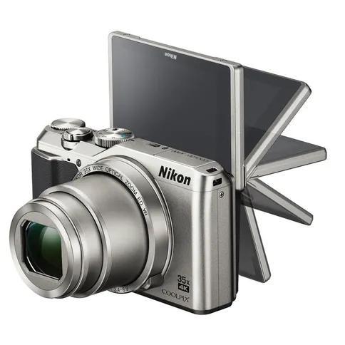 Nikon Coolpix A900 Digitale Compact Camera - Zilver (In doos, Audio, Tv en Foto, Fotocamera's Digitaal, Zo goed als nieuw, Verzenden