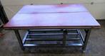 RVS Snijtafel B140 x D100 x H87cm