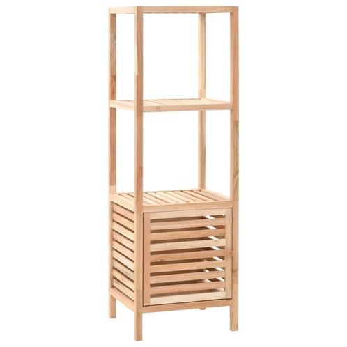 vidaXL Badkamerkast 39,5x35,5x123 cm massief walnotenhout, Huis en Inrichting, Kasten | Overige, Nieuw, Verzenden