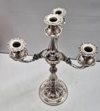 Kandelaber - .800 zilver - 1018 gram getiteld - 5 lichten