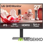 LG 27BA45QB-B 27 Quad HD IPS monitor, Verzenden, Nieuw, LG