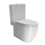 Toilet Combi S-Trap/P-Trap Sapho Pura 36x68 Wit ExtraGlaze, Ophalen of Verzenden, Nieuw, Overige typen