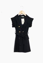 Zwarte jurk, Kinderen en Baby's, Kinderkleding | Maat 122, Verzenden, Nieuw, Meisje, Jurk of Rok