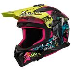 LS2 MX708 Fast II Gorilla Paars H-V Geel Offroad Helm, XXL, Nieuw met kaartje, Overige merken, Offroadhelm