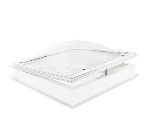 Skylux elektrische ventilatie lichtkoepel iDome HR++ glas 10, Doe-het-zelf en Verbouw, Glas en Ramen, Verzenden
