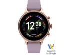 Fossil Gen 6 - Smartwatch - Snapdragon Wear 4100+ - Rosé, Sieraden, Tassen en Uiterlijk, Smartwatches, Verzenden, Zo goed als nieuw