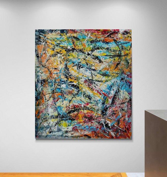 Jovan Srijemac (1962) - Quick thoughts - (XXL), Antiek en Kunst, Kunst | Schilderijen | Modern