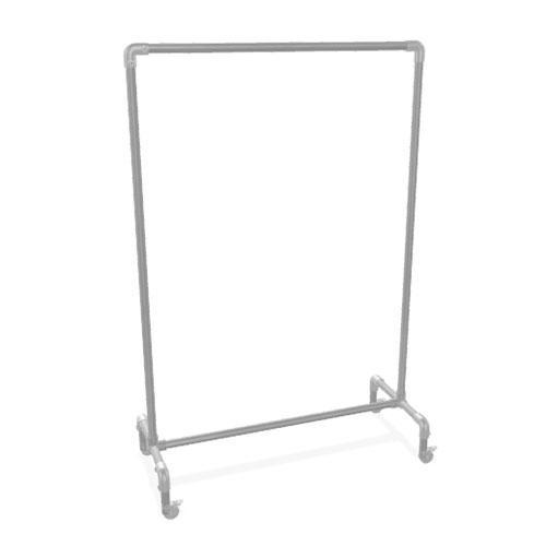 Industrieel Kledingrek Montpellier | Staal 33.7 mm | Wiel |, Kleding | Dames, Kledingrekken, Ophalen of Verzenden