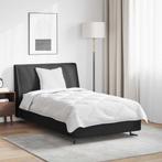 vidaXL Dekbed met kussen 2 pcs Wit Microvezel, Verzenden, Nieuw, Wit