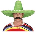 Sombrero Groen 60cm, Hobby en Vrije tijd, Feestartikelen, Verzenden, Nieuw