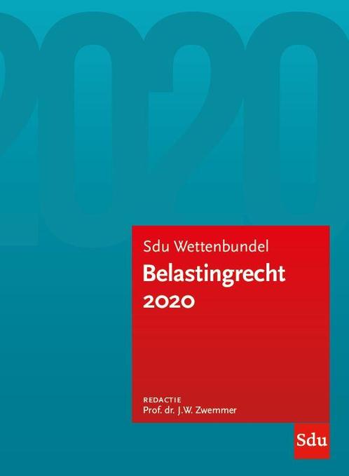Sdu Wettenbundel Belastingrecht 2020 9789012405447, Boeken, Economie, Management en Marketing, Zo goed als nieuw, Verzenden