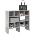 vidaXL Schoenenrekken 2 st stapelbaar 89,5x30x40 cm, Verzenden, Nieuw