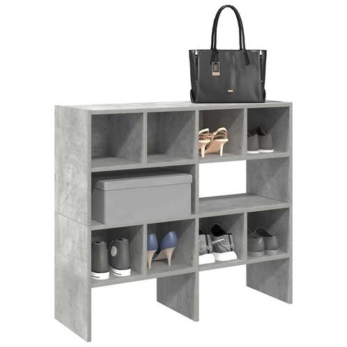 vidaXL Schoenenrekken 2 st stapelbaar 89,5x30x40 cm, Kleding | Dames, Kledingrekken, Nieuw, Verzenden