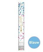 Jep-Party Gender Reveal Blauw 40 cm Confetti Shooter 919095, Verzenden, Nieuw